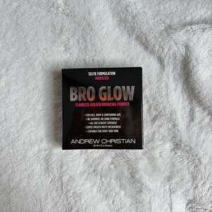 New Andrew Christian Bro Glow Flawless Golden Bronzing Powder